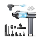 Aspirapolvere portatile senza fili 4 in 1, 25.000 Pa, motore brushless, 2 livelli di aspirazione e ricarica USB-C