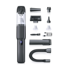 Aspiradora portátil inalámbrica para automóvil, 20 kPa, 4 en 1, motor sin escobillas, luz LED y carga USB-C, para coche, sofá, PC, hogar y oficina