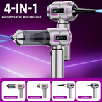 Aspirador de mão portátil sem fios, 27 000 Pa, 3 níveis de sucção, 220 000 rpm, recarregável e leve, para automóvel e cozinha